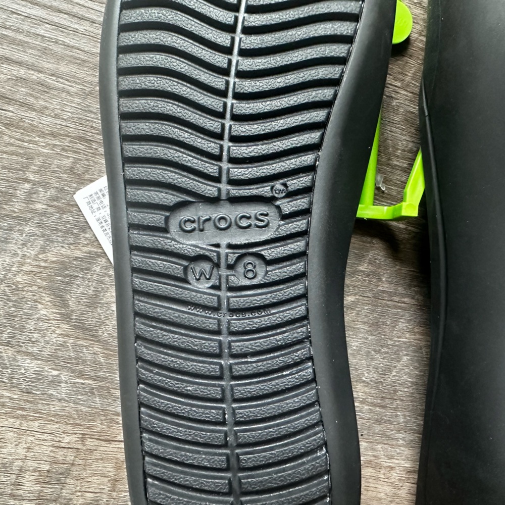 NWT Crocs Brooklyn flat (dress shoe!) size 8 - Picture 5 of 6